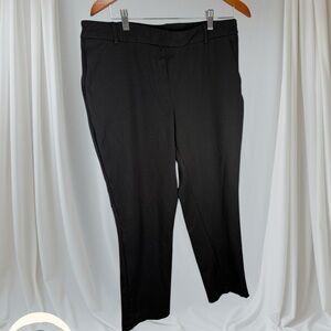 Banana Republic Womens Pants Slim Fit Black Dress Pants size 34